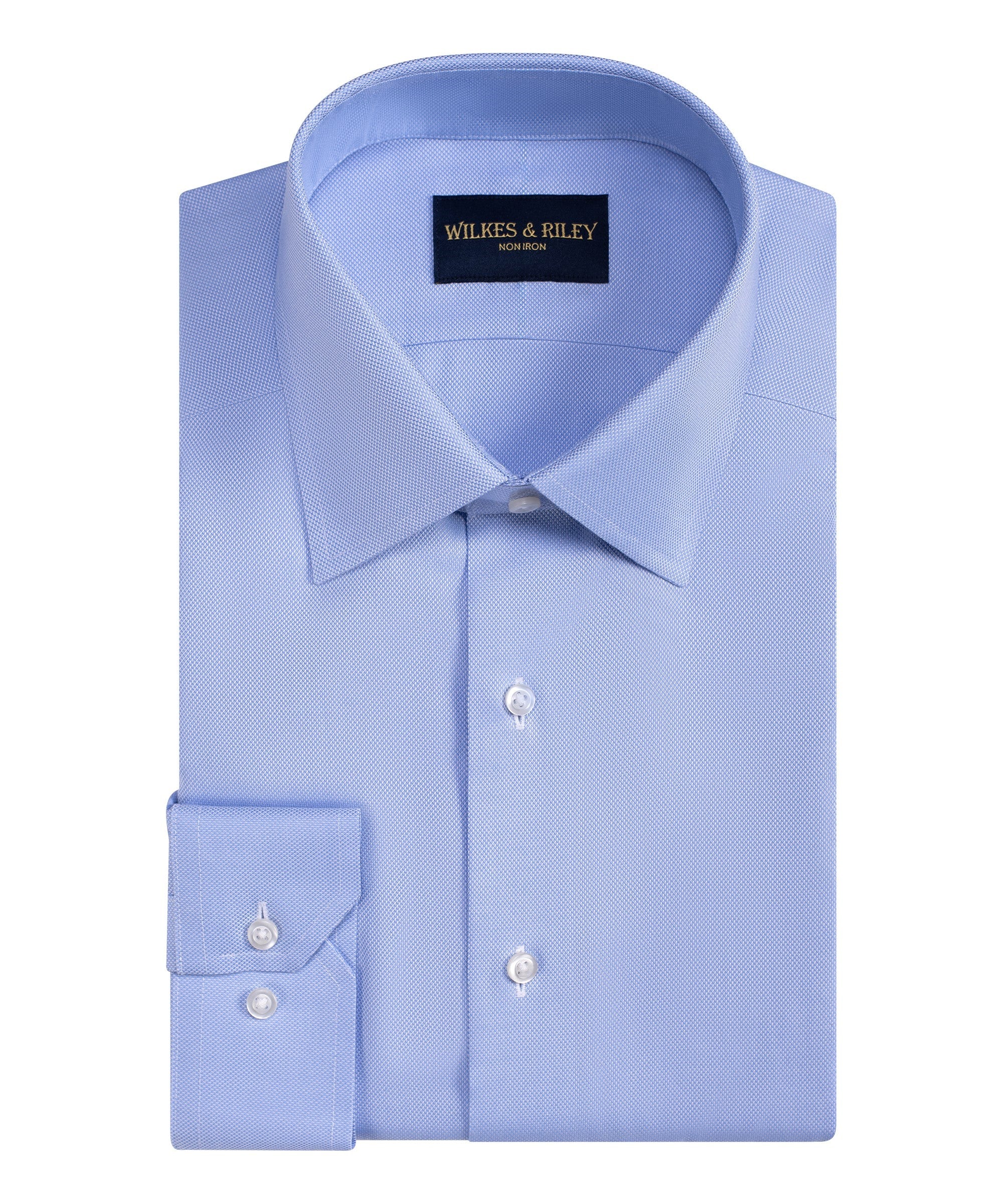 Wilkes Point Collar Blue & White