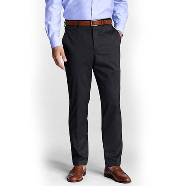 Light Grey 100% Wool Pants - The Suit Spot