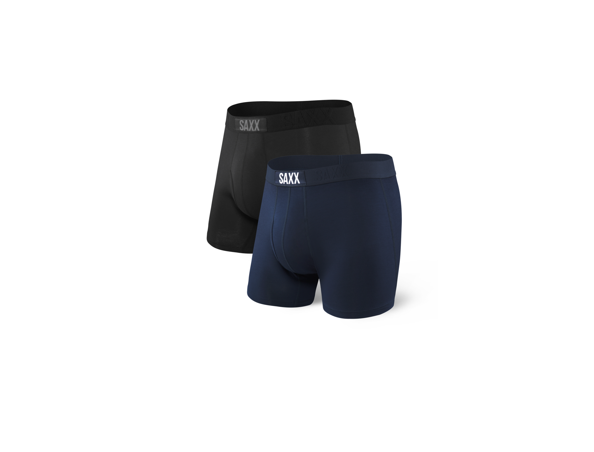 SAXX Men's Underwear - Ultra Boxer Brief Fly , Salt and Pepper